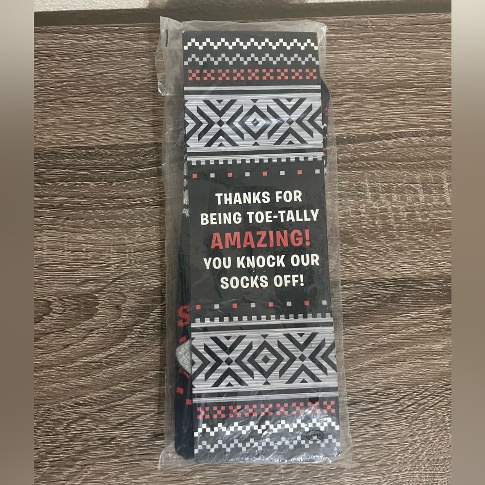 NIP Thanks For being Toe-Tally Amazing! You Knock Our Socks Off! Socks